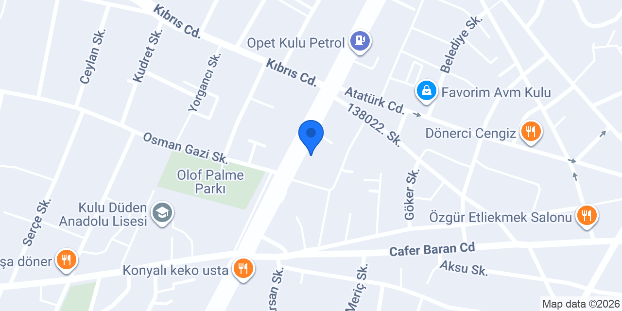 Telecell Medikal konumu