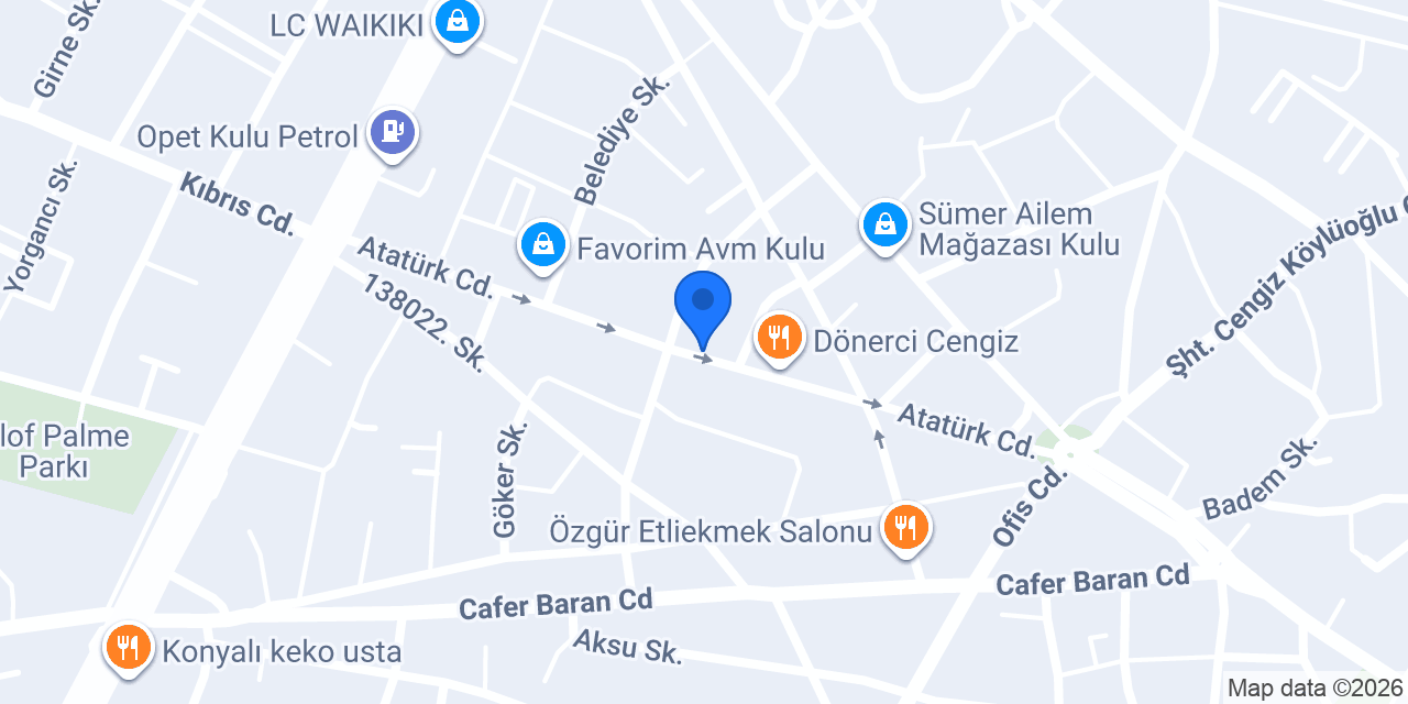 Öncü Döner konumu