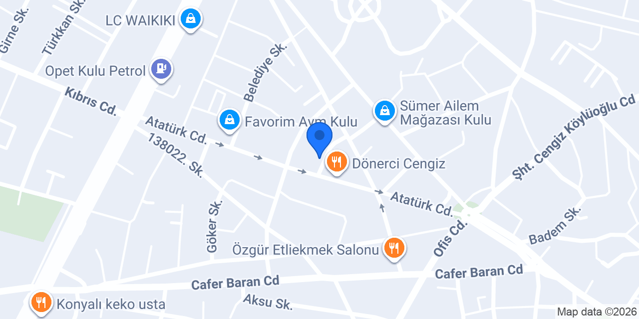 Anadolu Mutfağı konumu