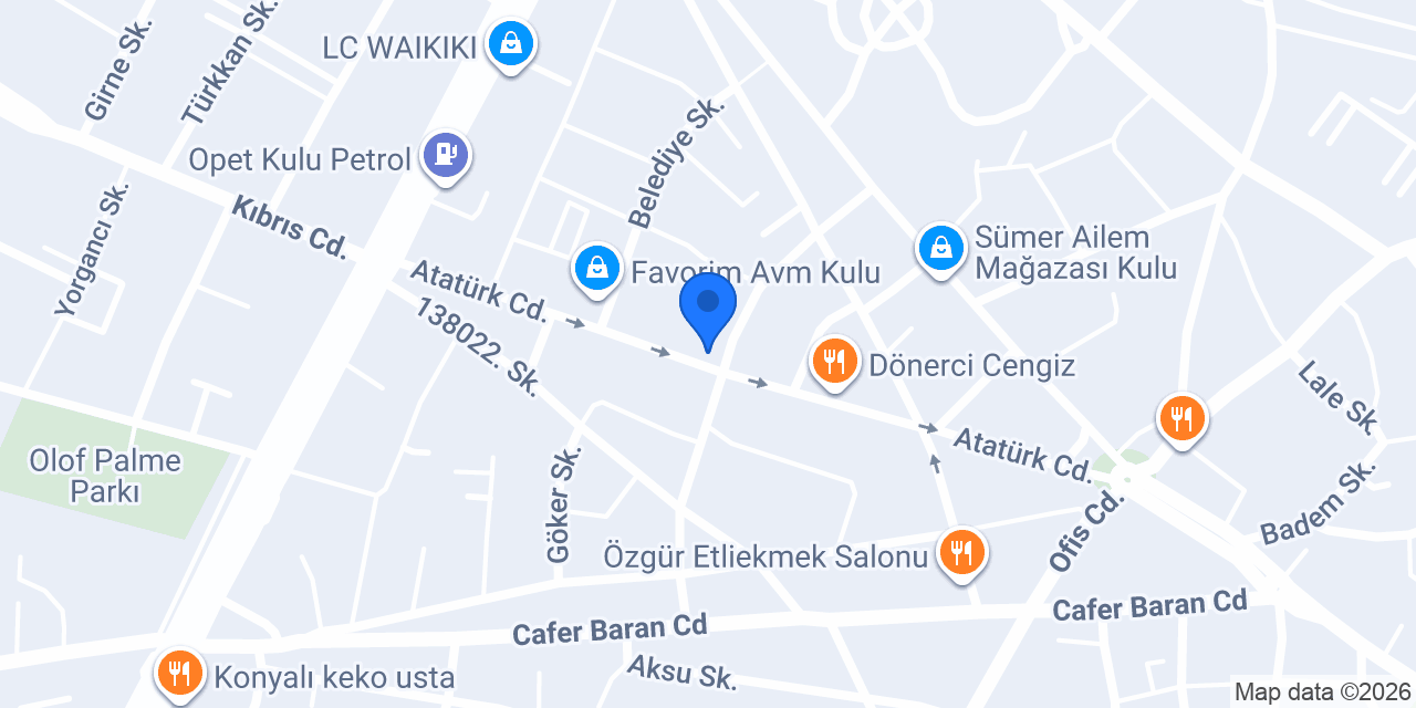 Akan Eczanesi konumu