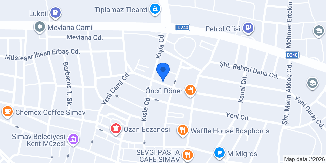 Yıldız Asansör konumu