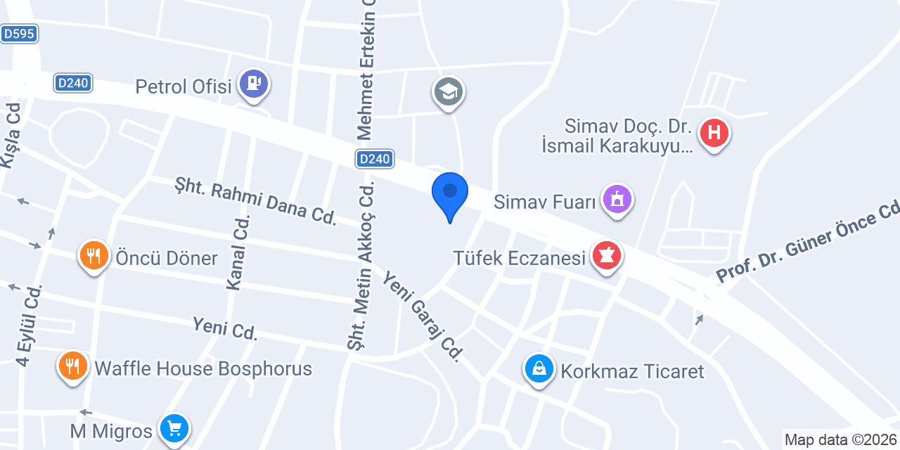 Simav Rehberlik Ve Araştırma Merkezi konumu