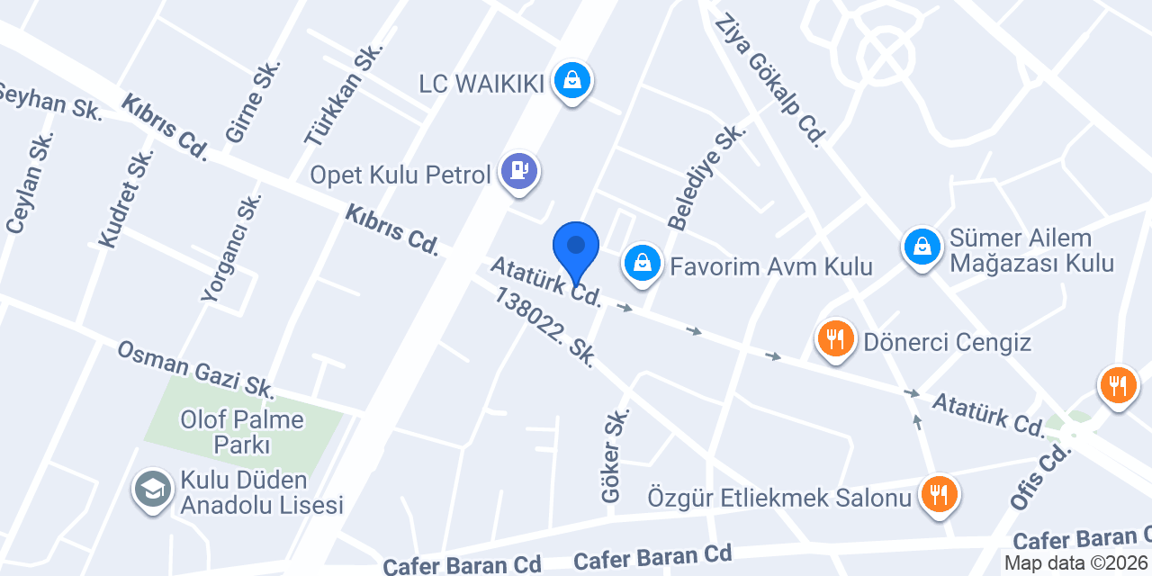 AZRA ELEKTRONİK konumu