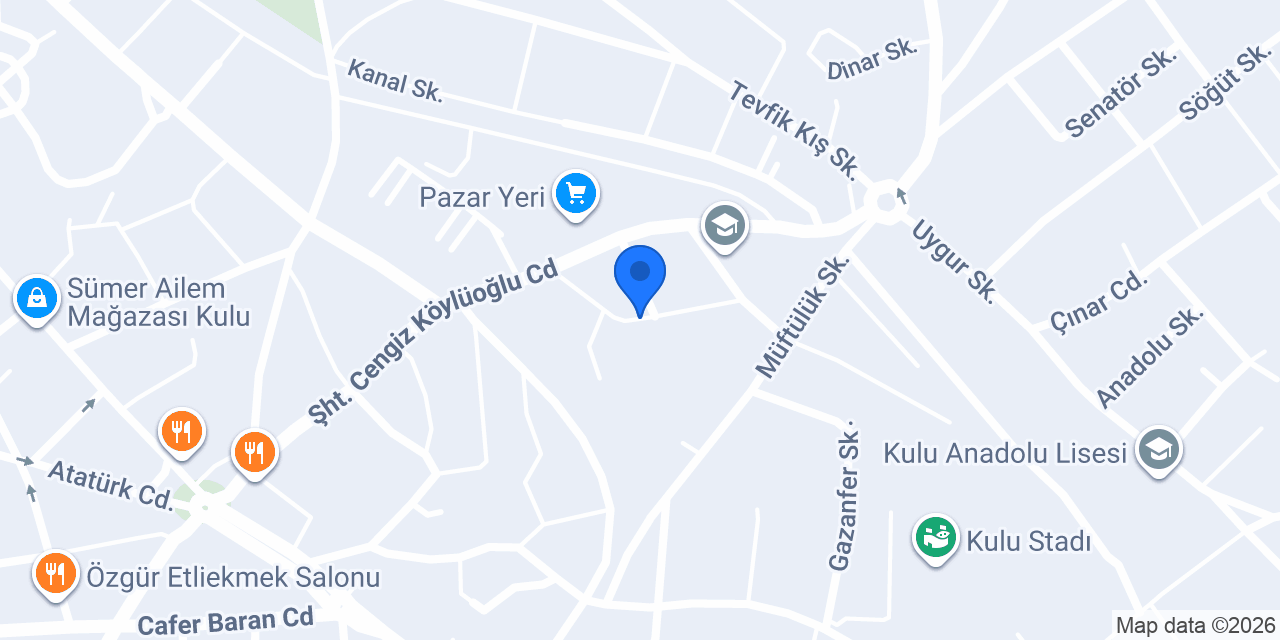 Özçiçekler konumu