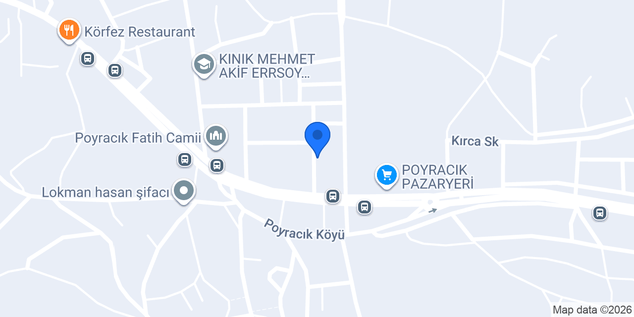 Mavi Aperatif konumu