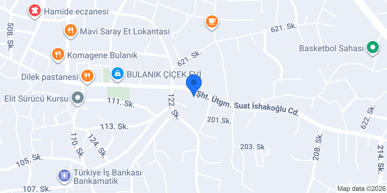 Öz Bulanık Sürücü Kursu konumu