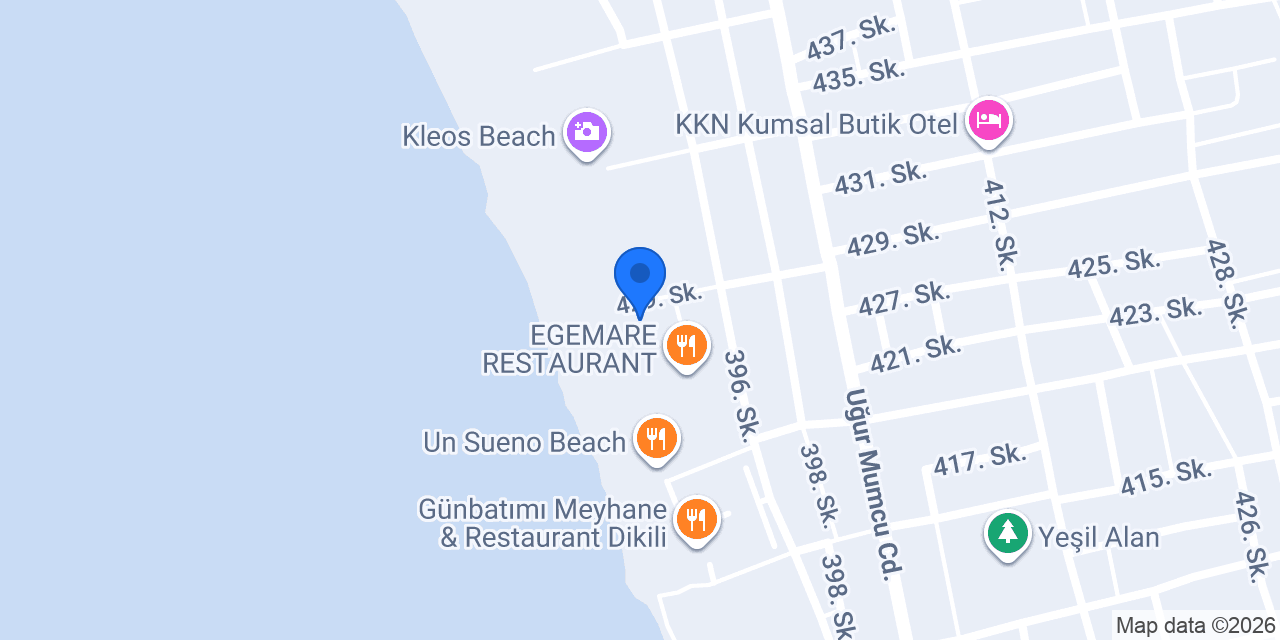 GANJ BEACH&CAFE konumu
