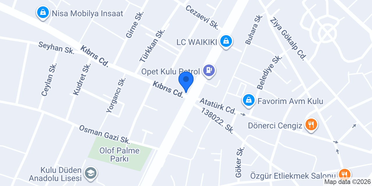 Tataroğlu Kasap konumu