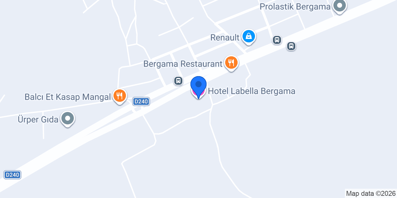 Hotel Labella Bergama konumu