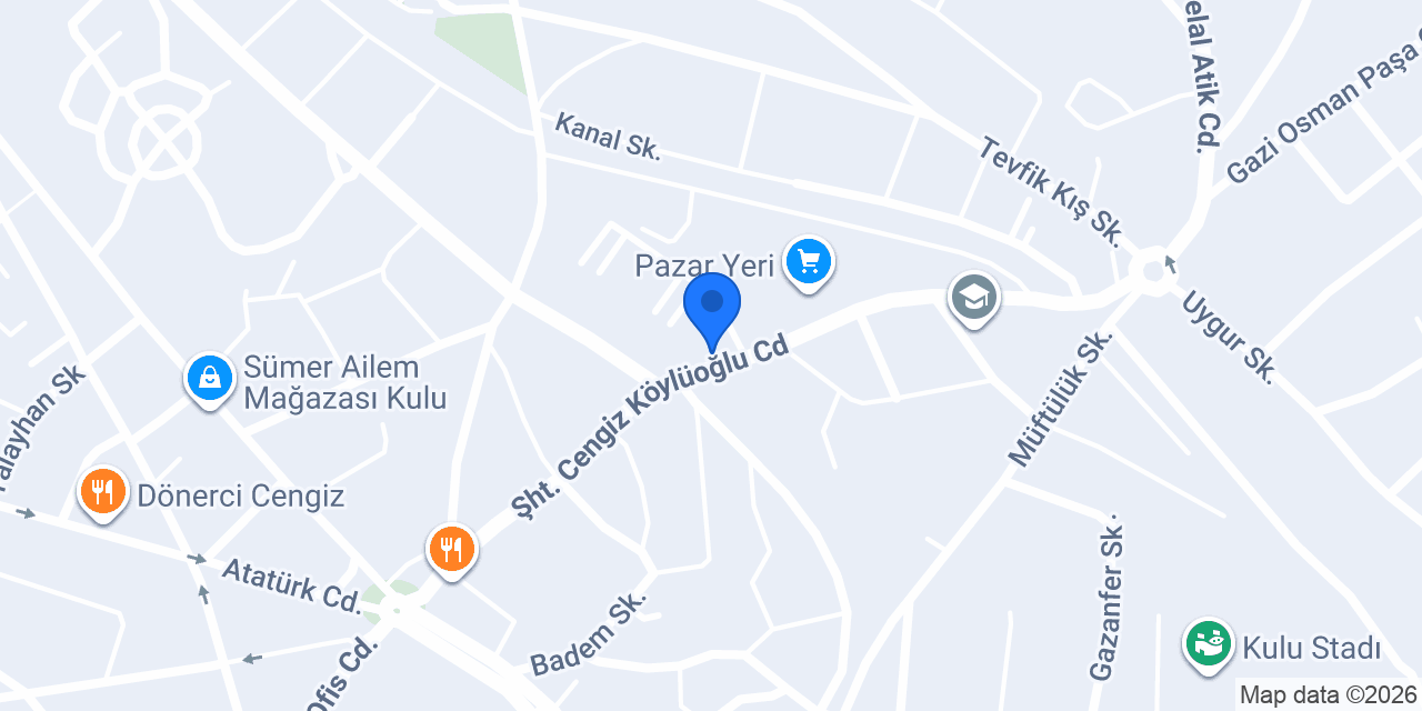 Kaya elektrik konumu