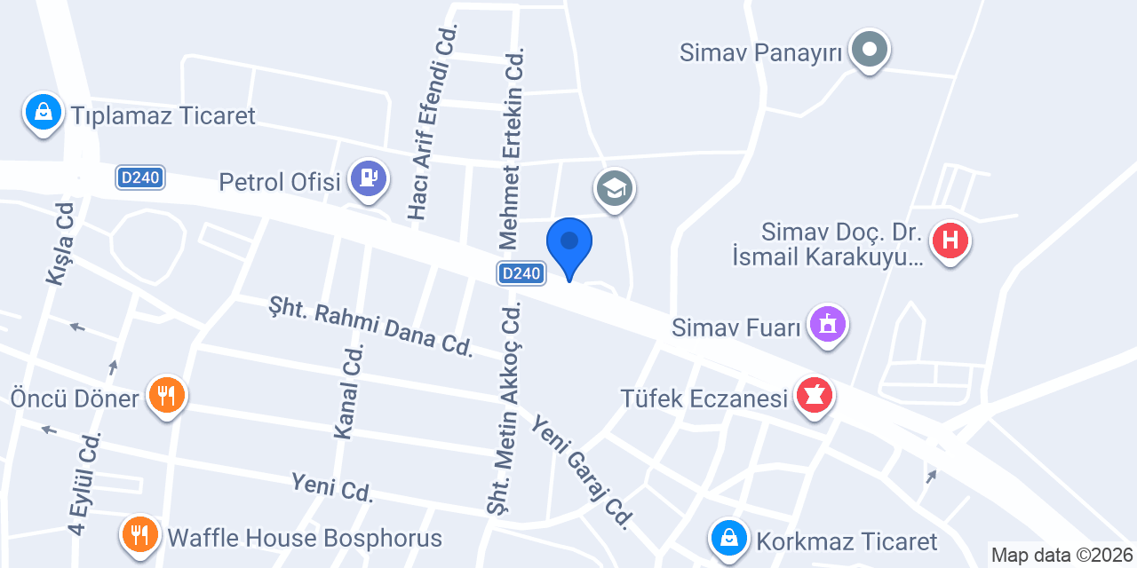 Şekercioğlu Eczanesi konumu