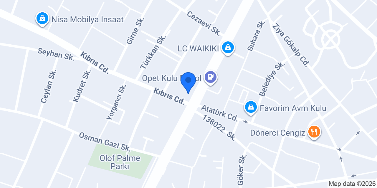 AVUKAT BERFİN KAPLAN konumu