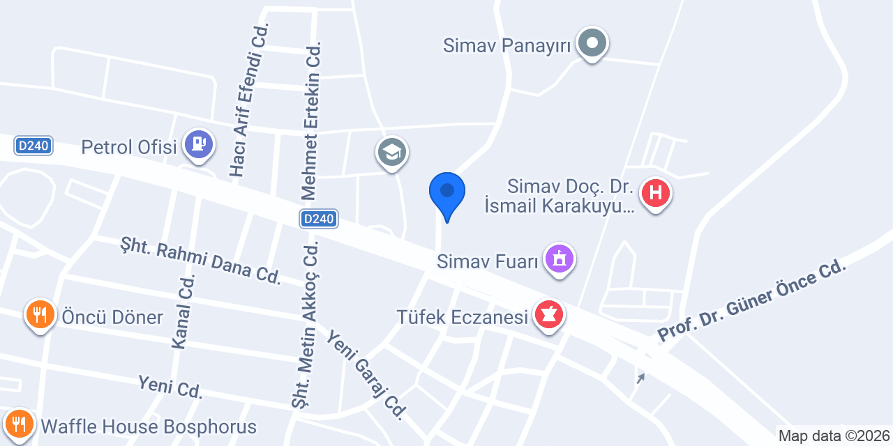 simav efeler öğrenci yurdu konumu