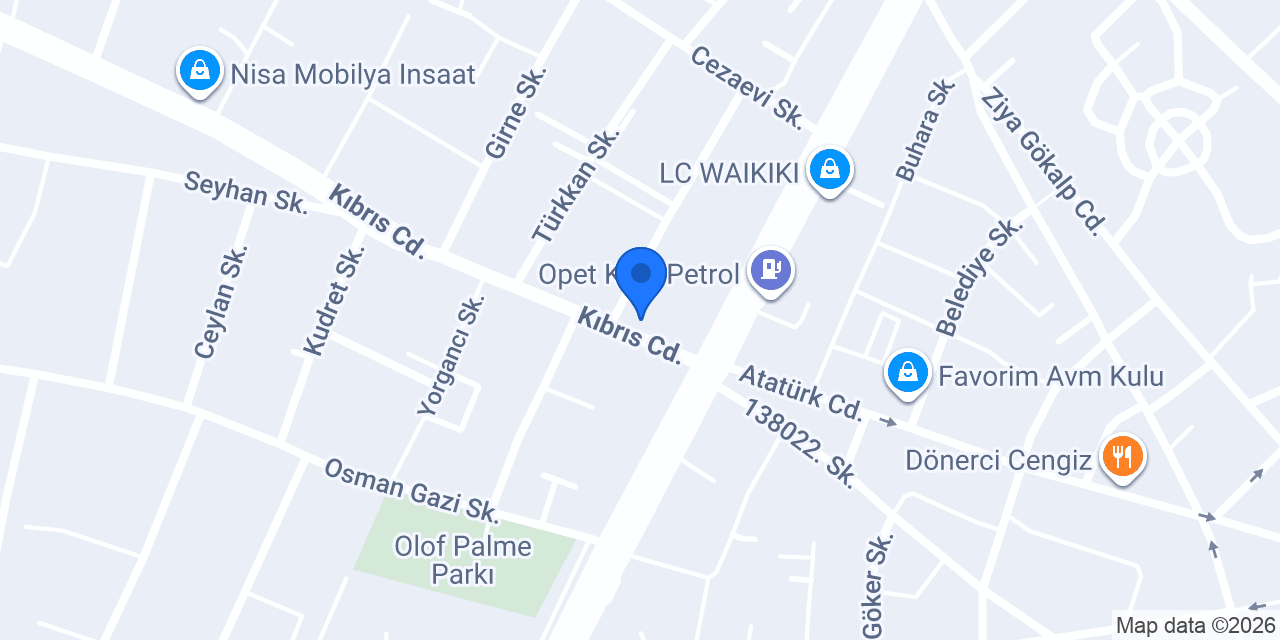 Meydan et sakatat dünyası konumu