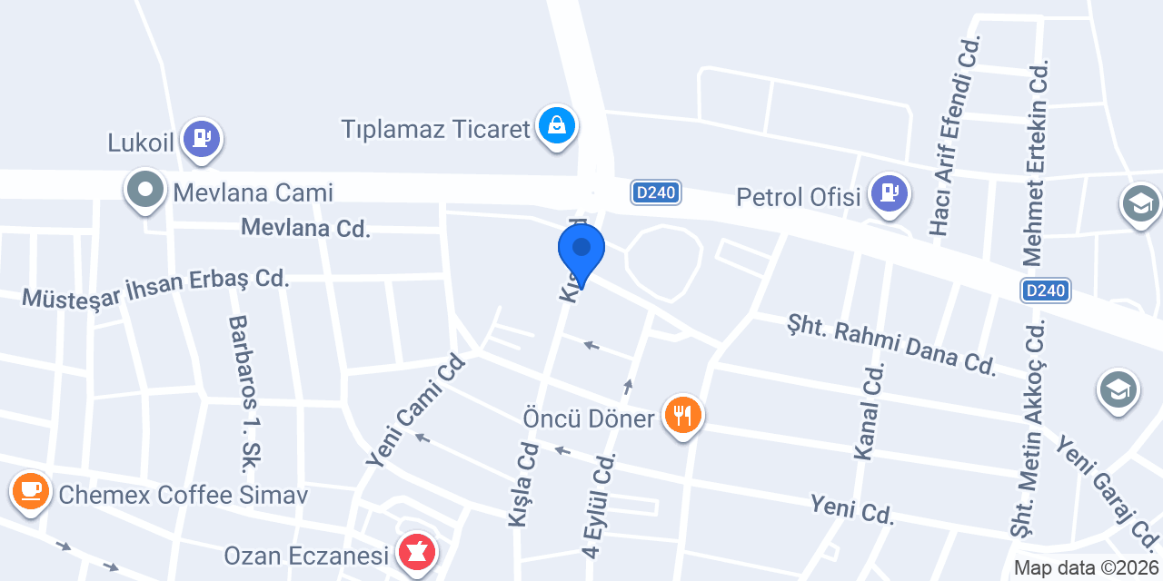 Çavuşoğlu Tek-Mar Gıda konumu