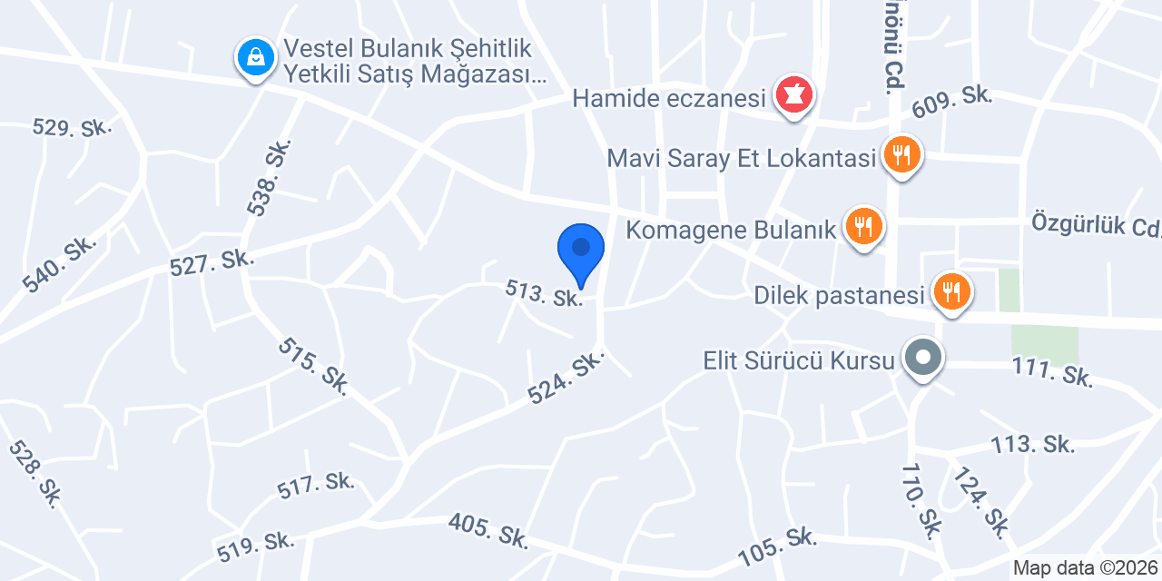 BULANIK HALI YIKAMA konumu