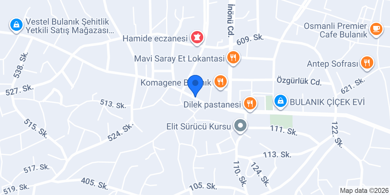 ENSA SİGORTA(MUŞ) konumu