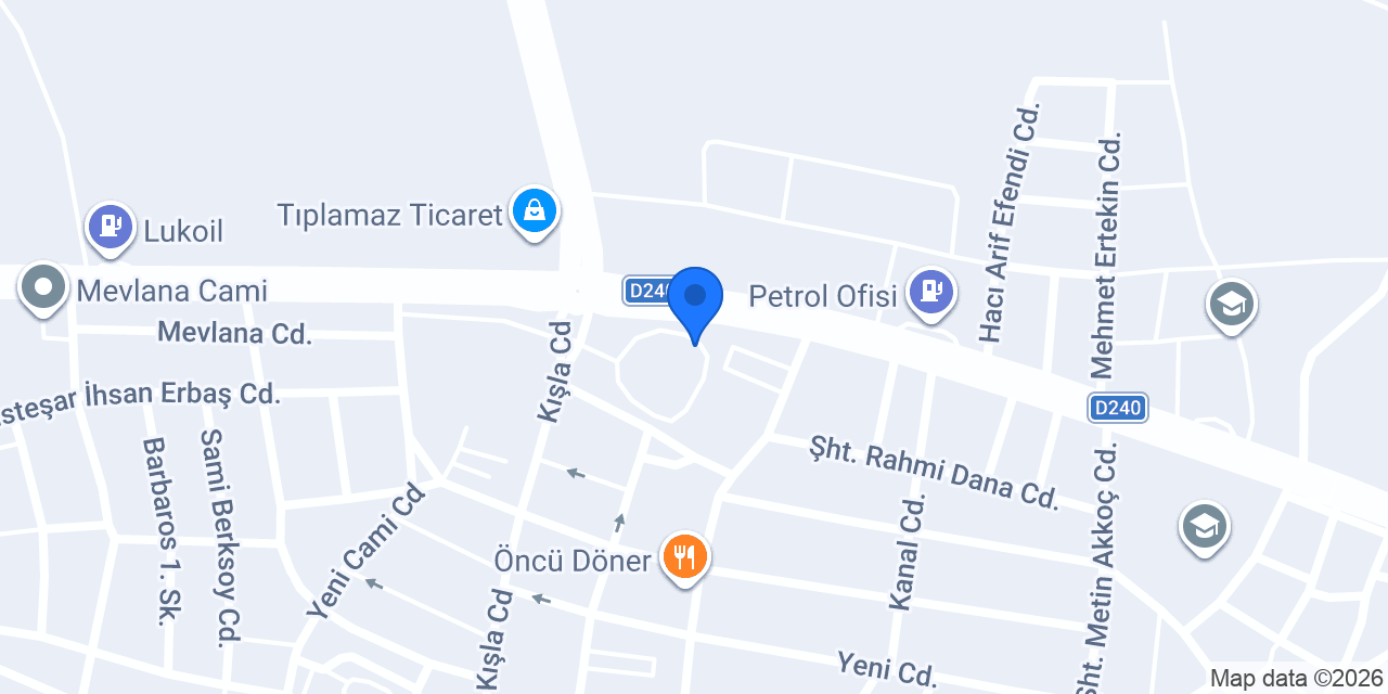 ÖRNEK YAZICI HAKAN ÖRNEK konumu