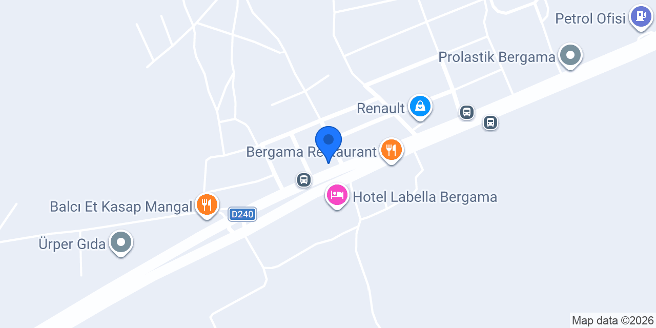 ÇELİK Hafriyat Bergama konumu