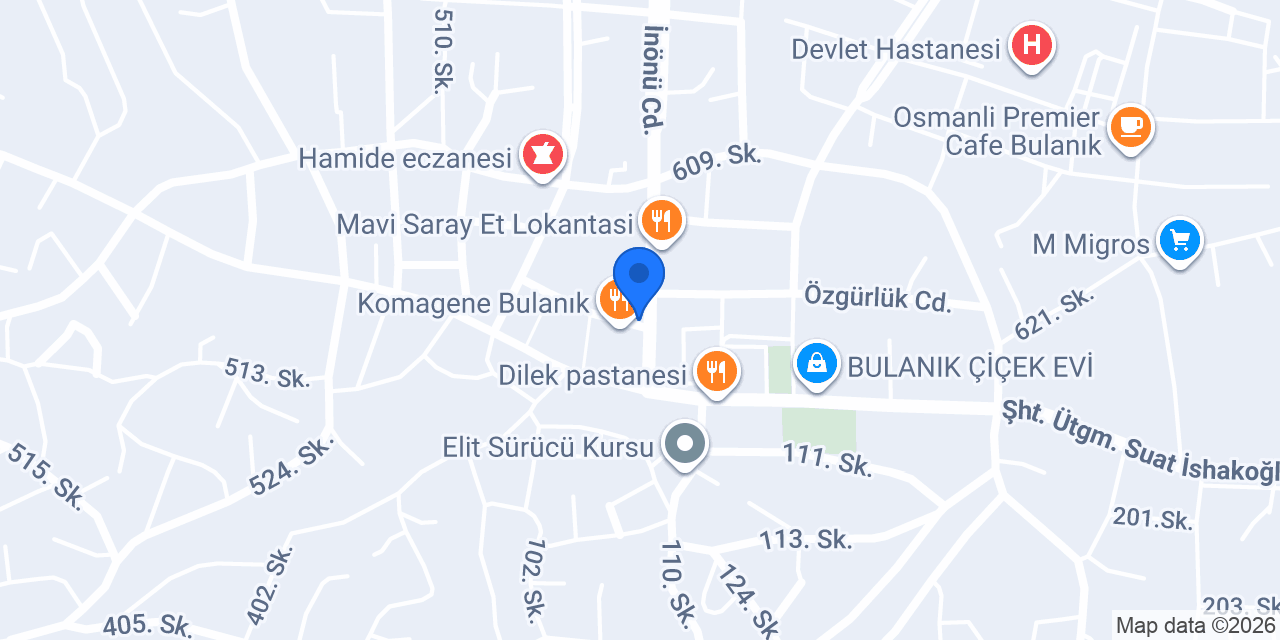 Dolunay Kuyumculuk konumu