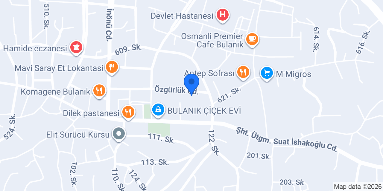 Av. ÖMER SAÇIN konumu