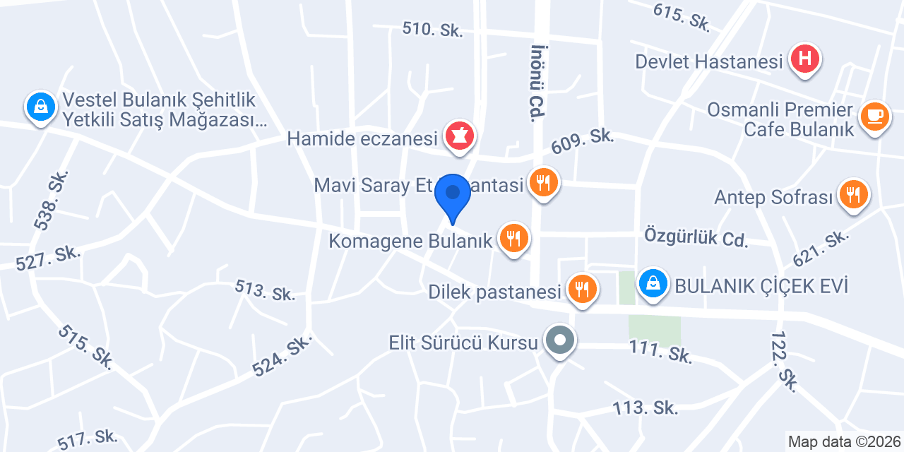 MEŞHUR URFA BAKLAVALARI konumu