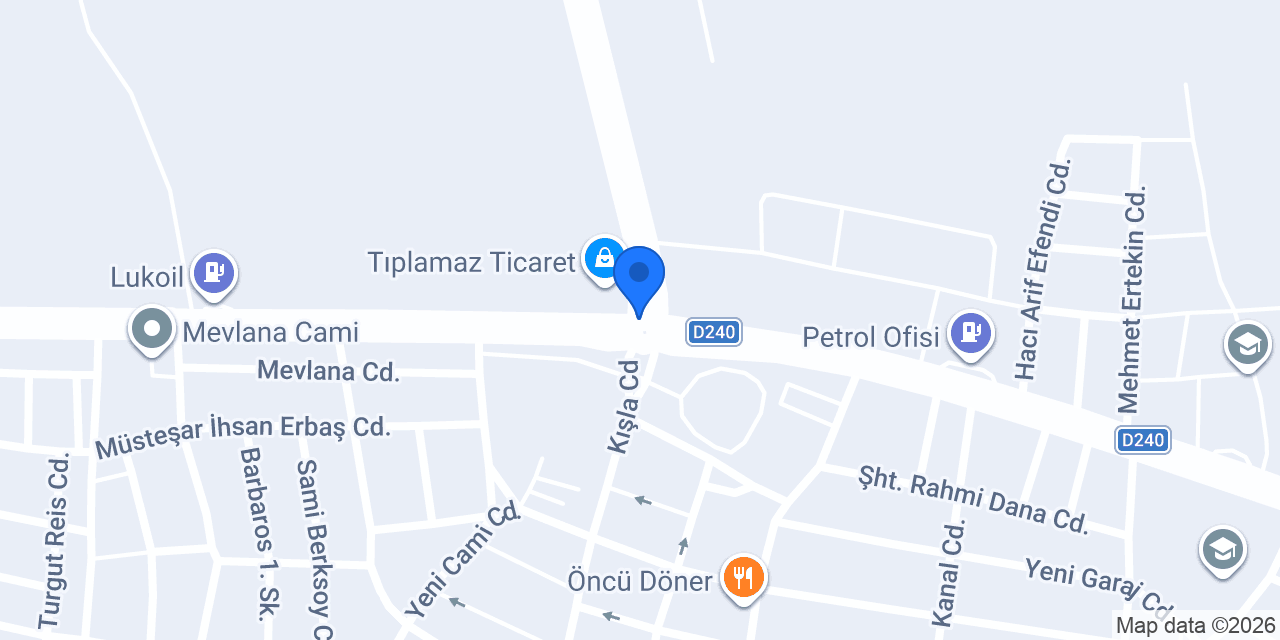 SERİM OTOMOTIV konumu