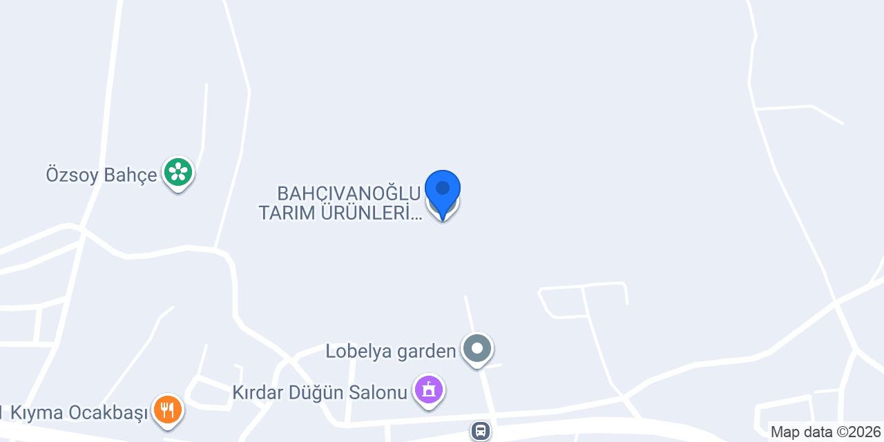 BAHÇIVANOĞLU TARIM ÜRÜNLERİ LTD. ŞTİ konumu