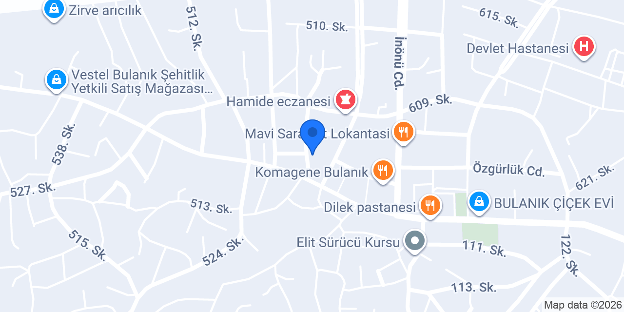 TEK & CAR OTO KİRALAMA konumu