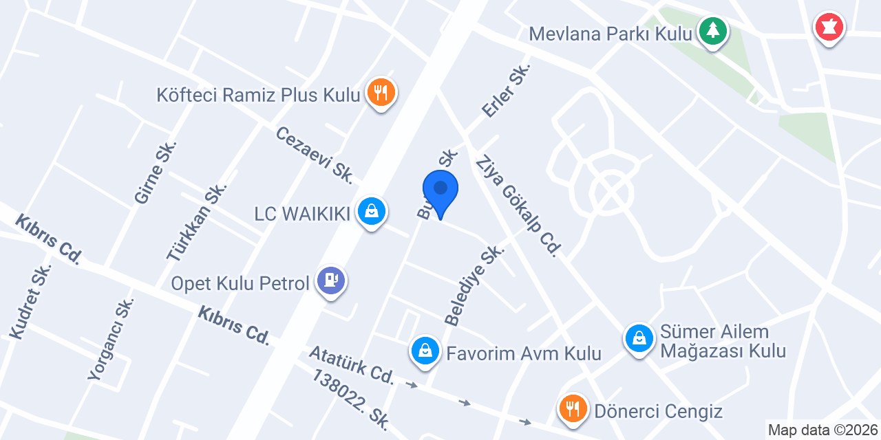 Sude Teknik konumu