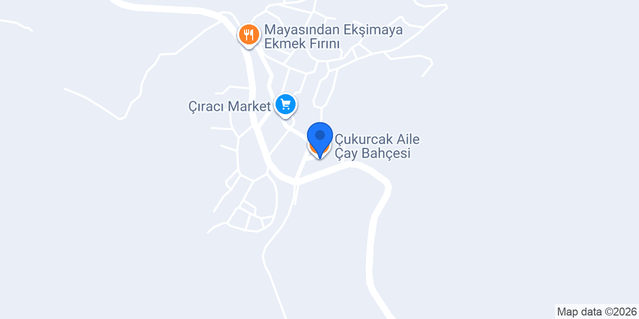 Çukurcak Aile Çay Bahçesi konumu