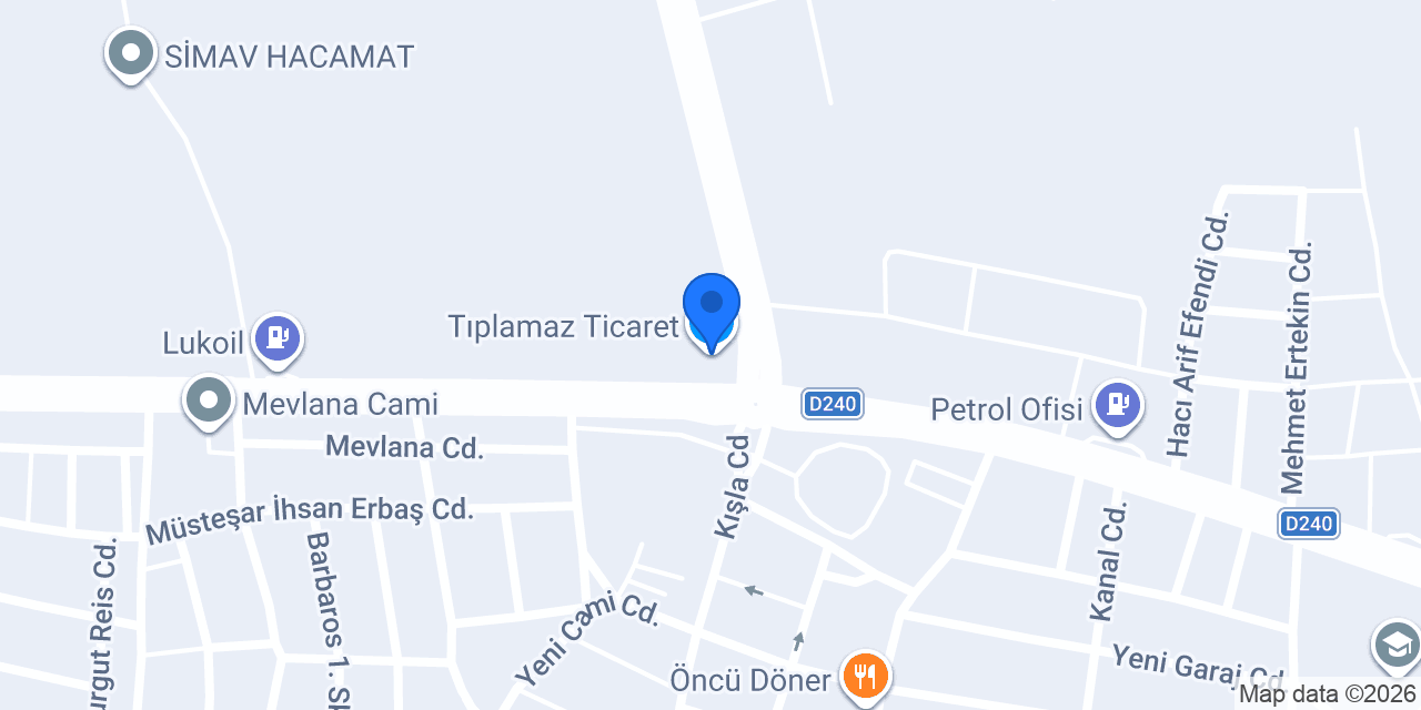Tıplamaz Ticaret konumu
