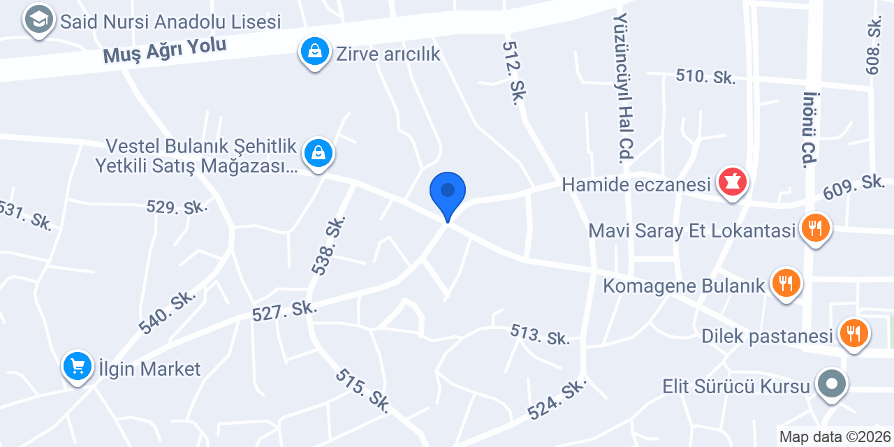 SAÇIN MOBİLYA konumu