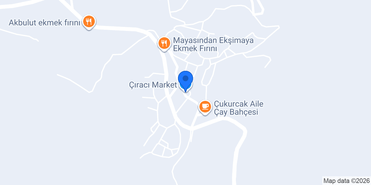 Çıracı Market konumu