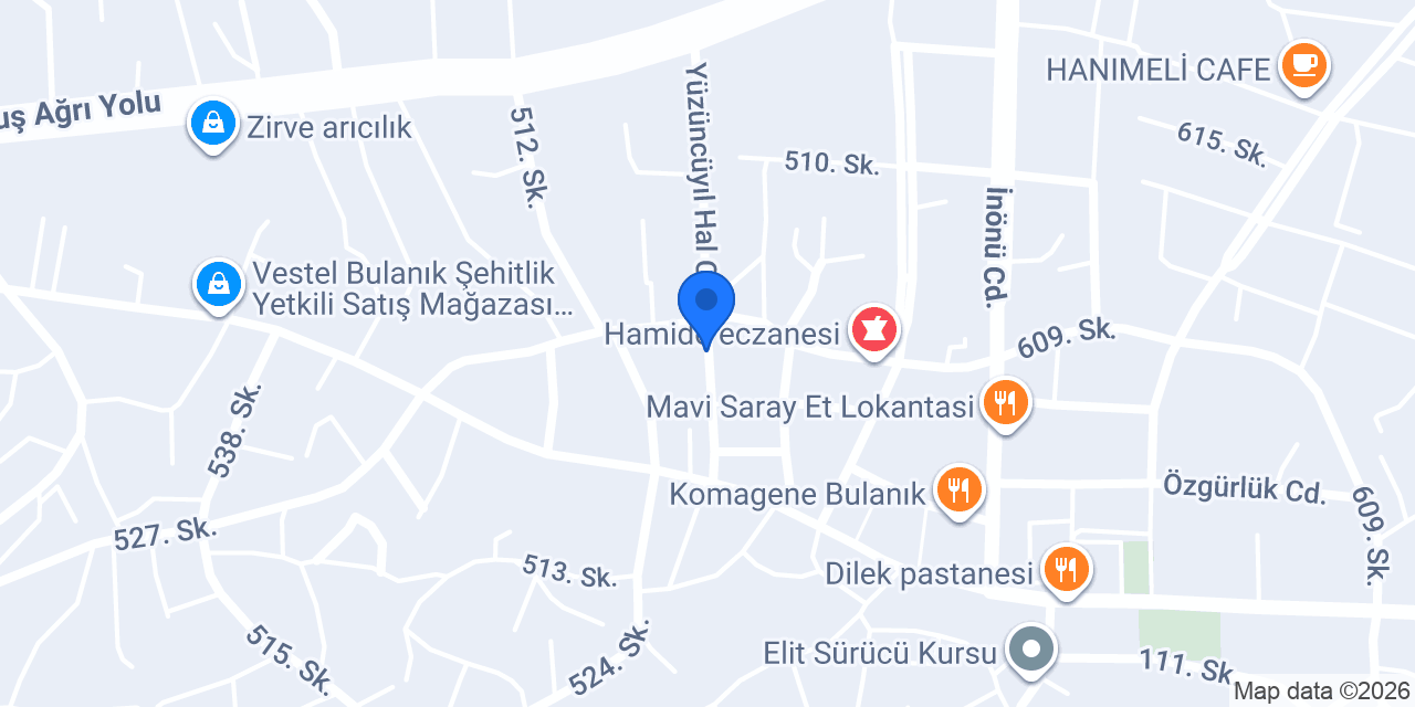 Zümrüt Moda konumu