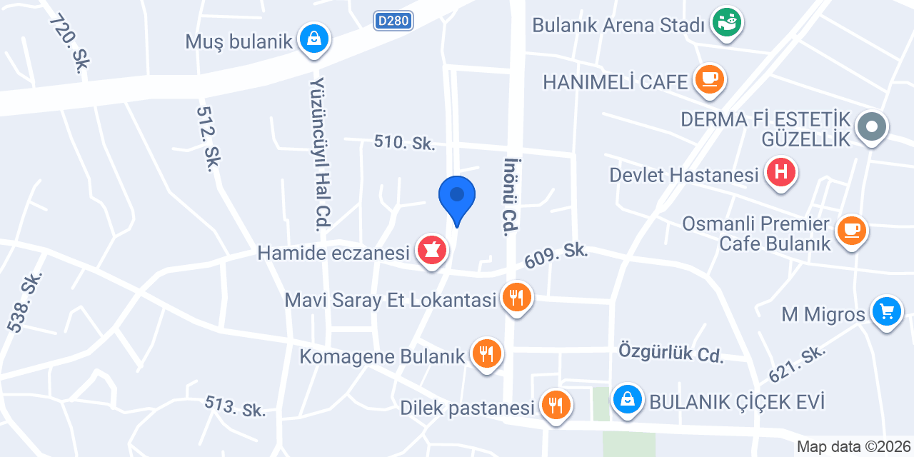 Miran veteriner Kliniği konumu