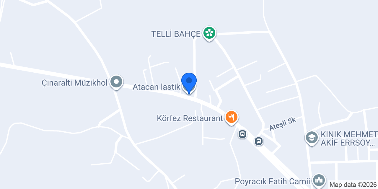 Atacan lastik konumu