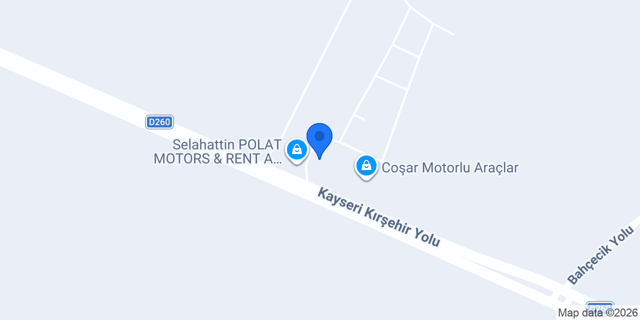 Ecem Motors konumu