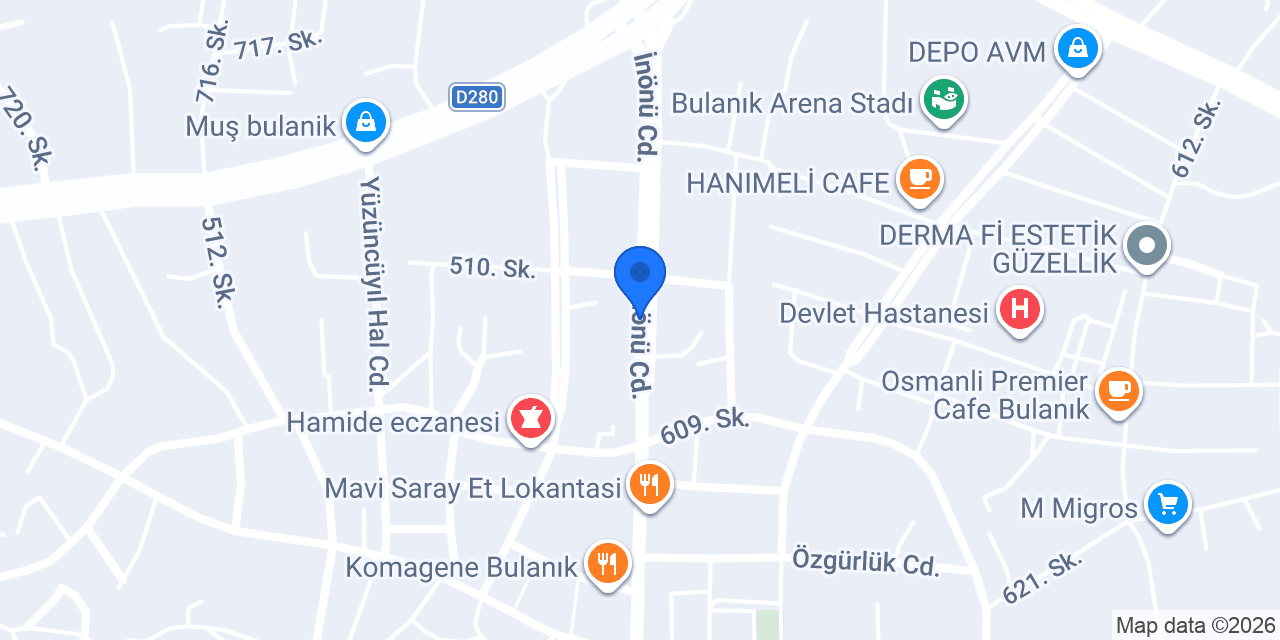 Can Veteriner Kliniği konumu