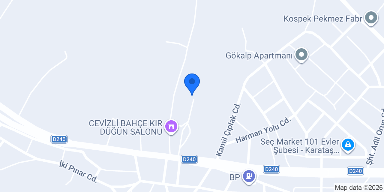 ENKAM YEMEK SANAYİ konumu