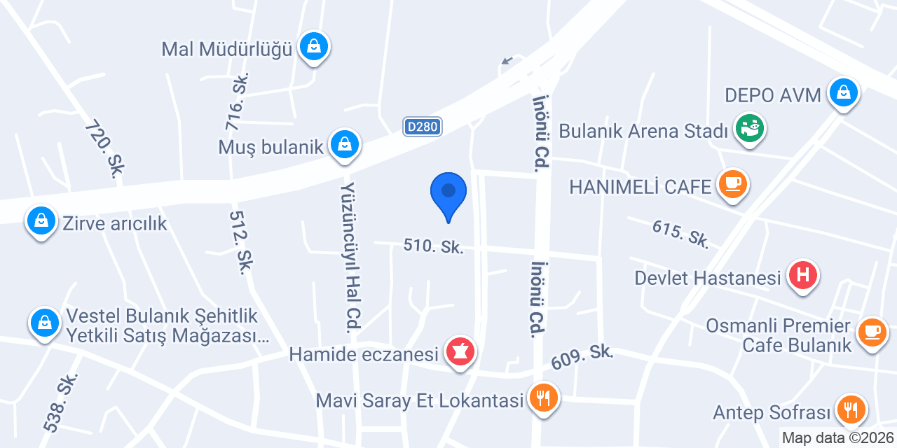 ERCAN OTOMOTİV konumu