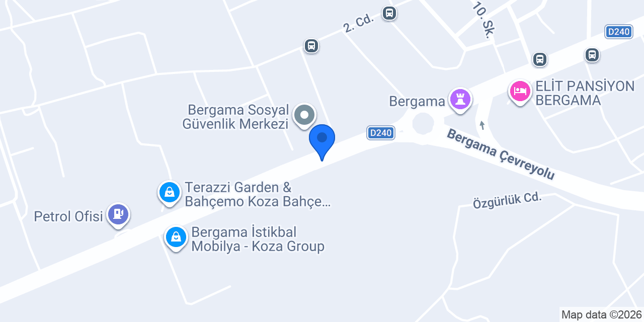 Vestel konumu