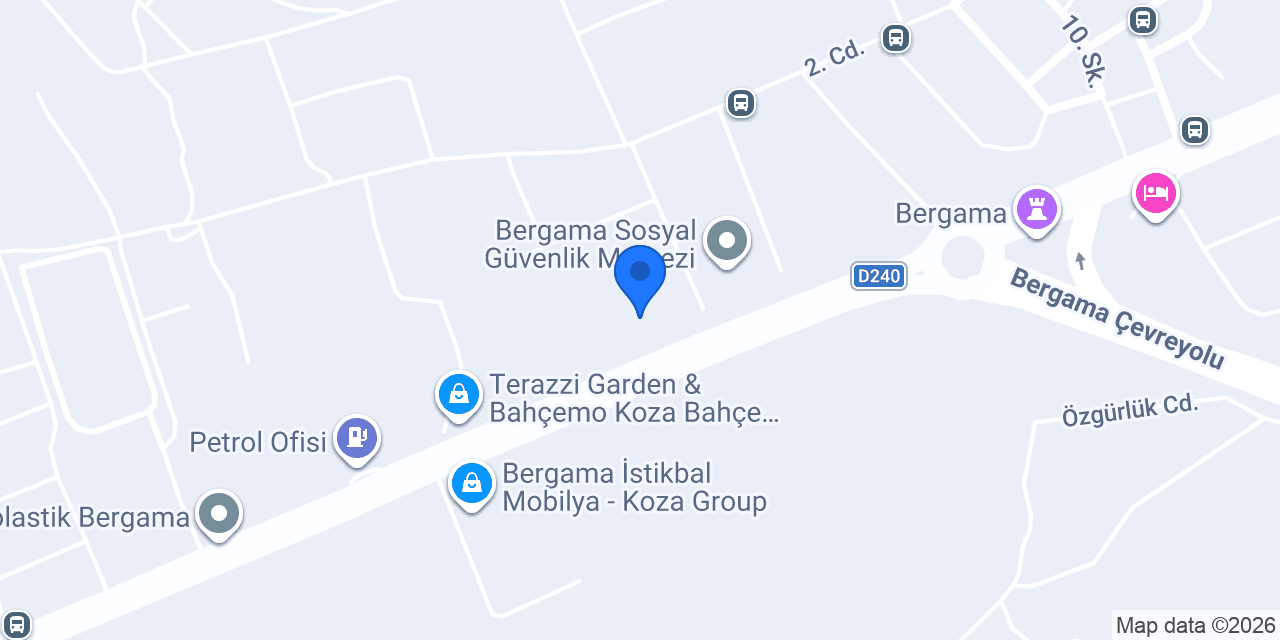 EKİN KONTEYNER konumu