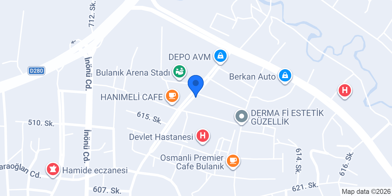 Diş Hekimi Abdulsamet Gezer konumu