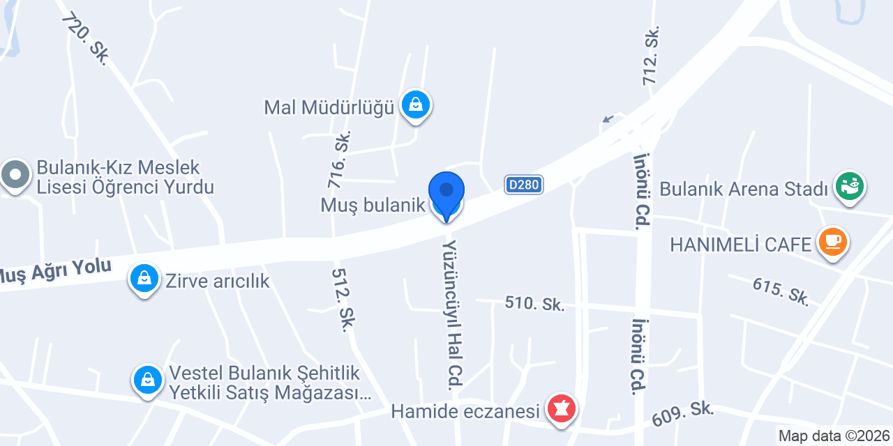 Et şarküteri konumu