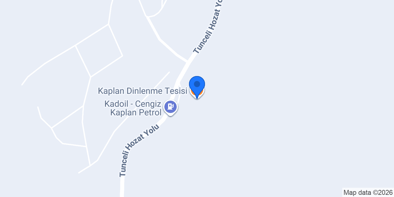 Kaplan Dinlenme Tesisi konumu