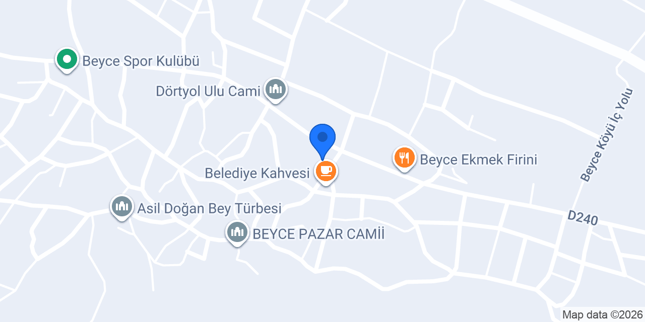 Ptt Acente-beyce Şubesi konumu