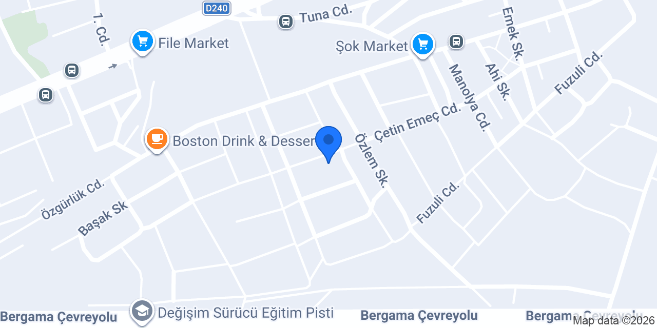 Bebem Baby Spa Bergama konumu