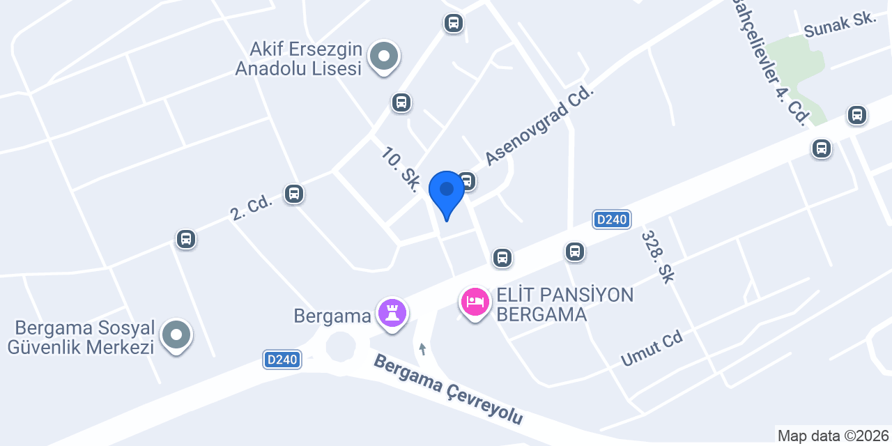 BAYATLİ CAFE UNLU MAMUL PASTANE konumu