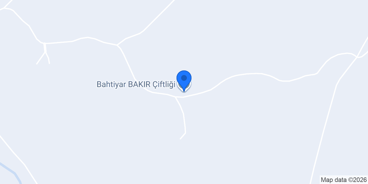 Bahtiyar BAKIR Çiftliği konumu